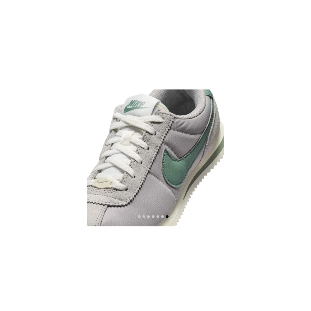 Nike Cortez Basic Kids Wolf Grey Green Low Top Sneakers BV0014-004 Sz 7Y